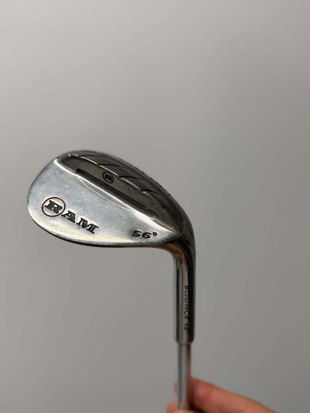 RAM Pro Spin 56 Degree Sand Wedge 12 Bounce Steel Shaft RH